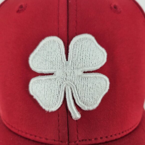 Tony Anthony Robbins Hat Cap Black Clover Red Live Lucky Blessed Signed Embroid - Picture 11 of 12